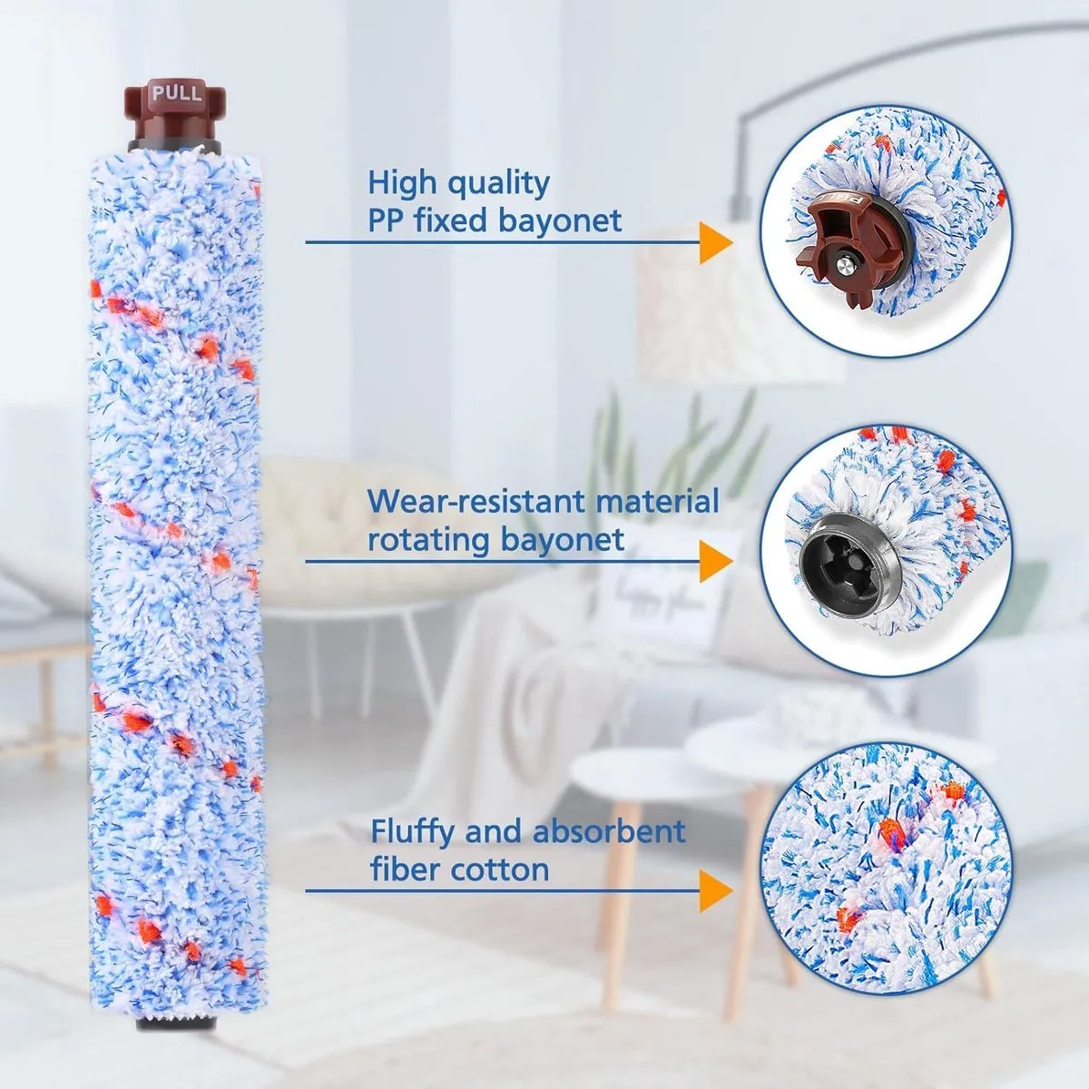 BISSELL Crosswave Borstelrollen & HEPA Filters - 4 Stuks