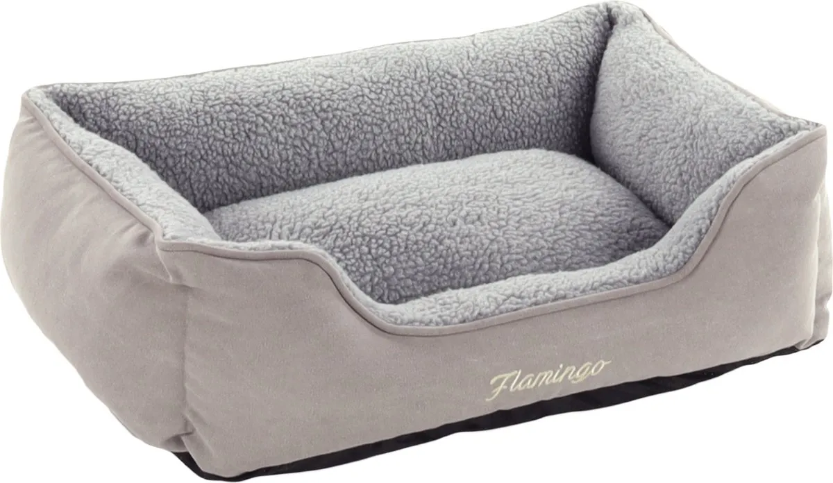 Mand Alisha Rechthoekig Grijs 65x45x20cm