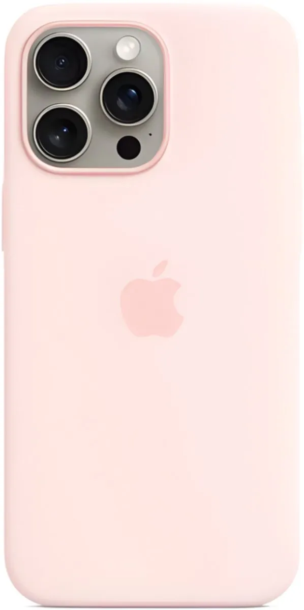 Apple iPhone 15 Pro Max Siliconenhoesje MT1U3ZM/A - Light Pink