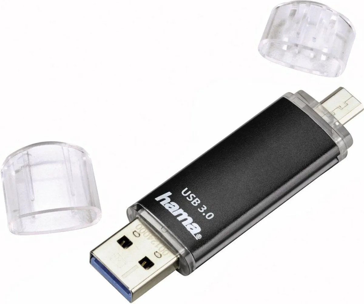 Hama FlashPen Laeta Twin 00124001 USB-stick 128GB