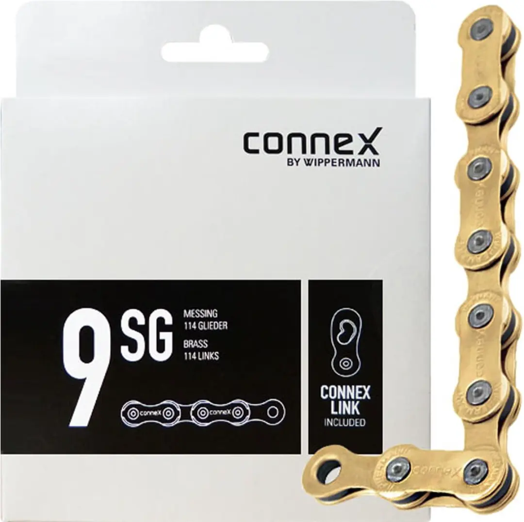 Connex 9SG Ketting 114 schakels - Goud - afbeelding 2 van 2