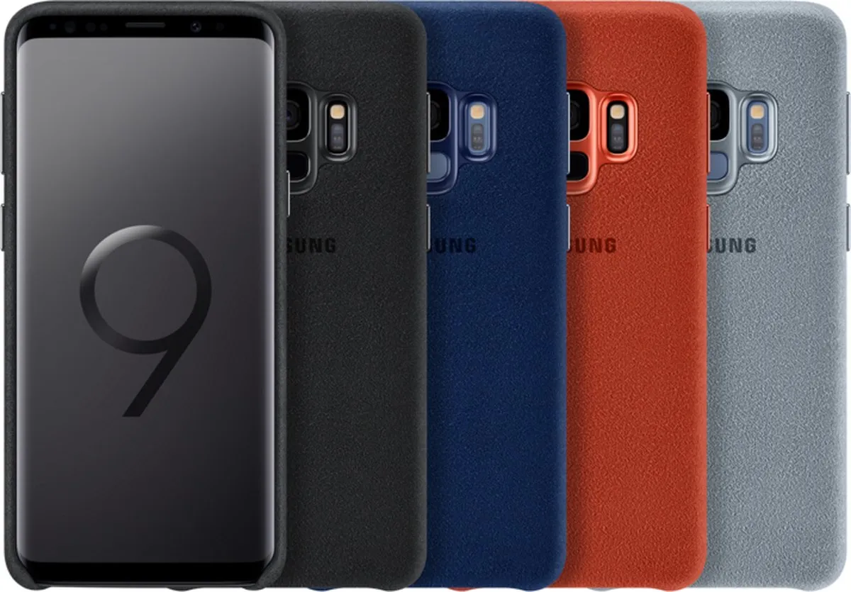 Samsung Alcantara Cover Galaxy S9 - Mint - afbeelding 6 van 6