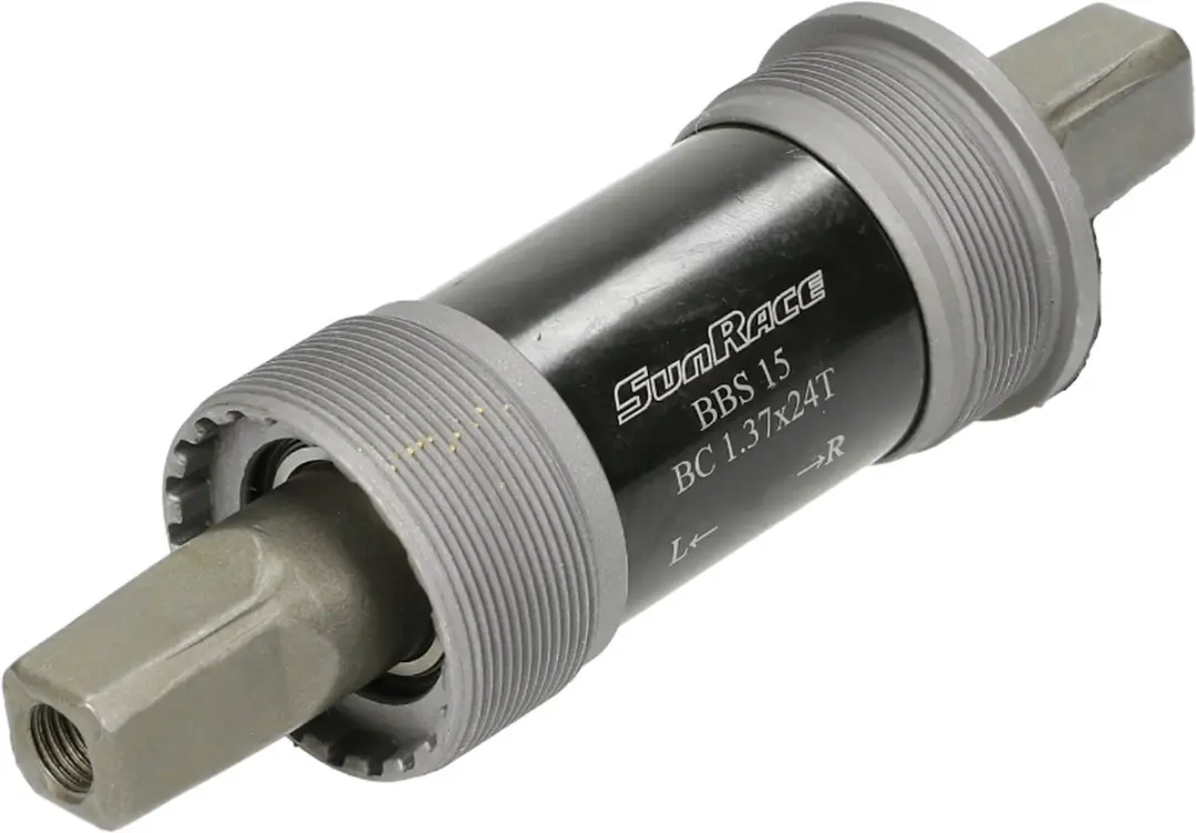 Sunrace Trapas JIS BSA 113mm - Zwart - afbeelding 2 van 6