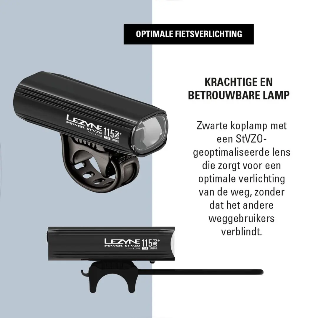 Lezyne Power Pro 115+ Koplamp - afbeelding 4 van 6