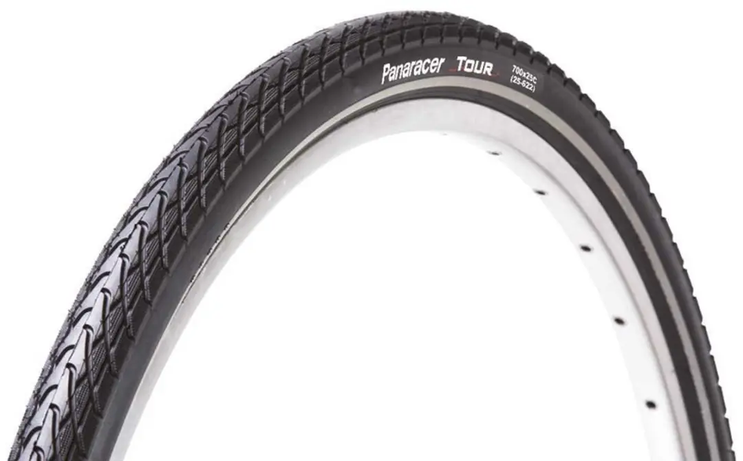 Panaracer Tour Reflective 700c X 42 Stevige Urbanband Zwart 700C x 42