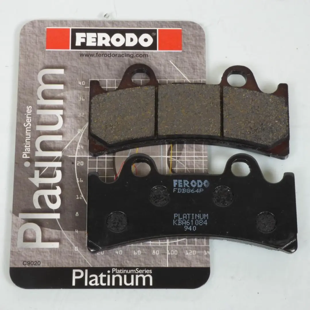 Plaquette de frein Ferodo pour Moto Triumph 900 Daytona 1994 à 1996 314 / AV /