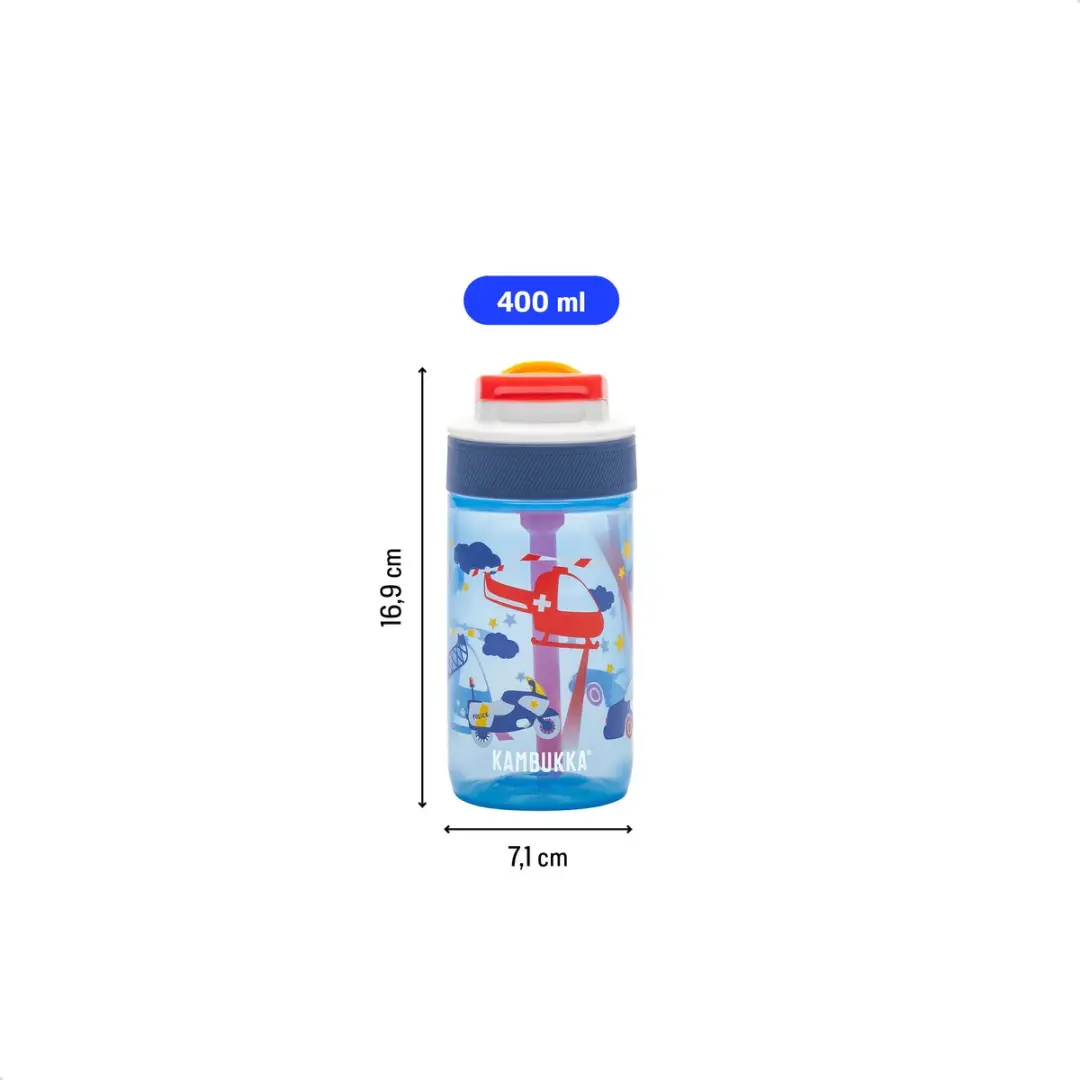 Kambukka Lagoon Drinkfles 400ml Blauw - afbeelding 2 van 6