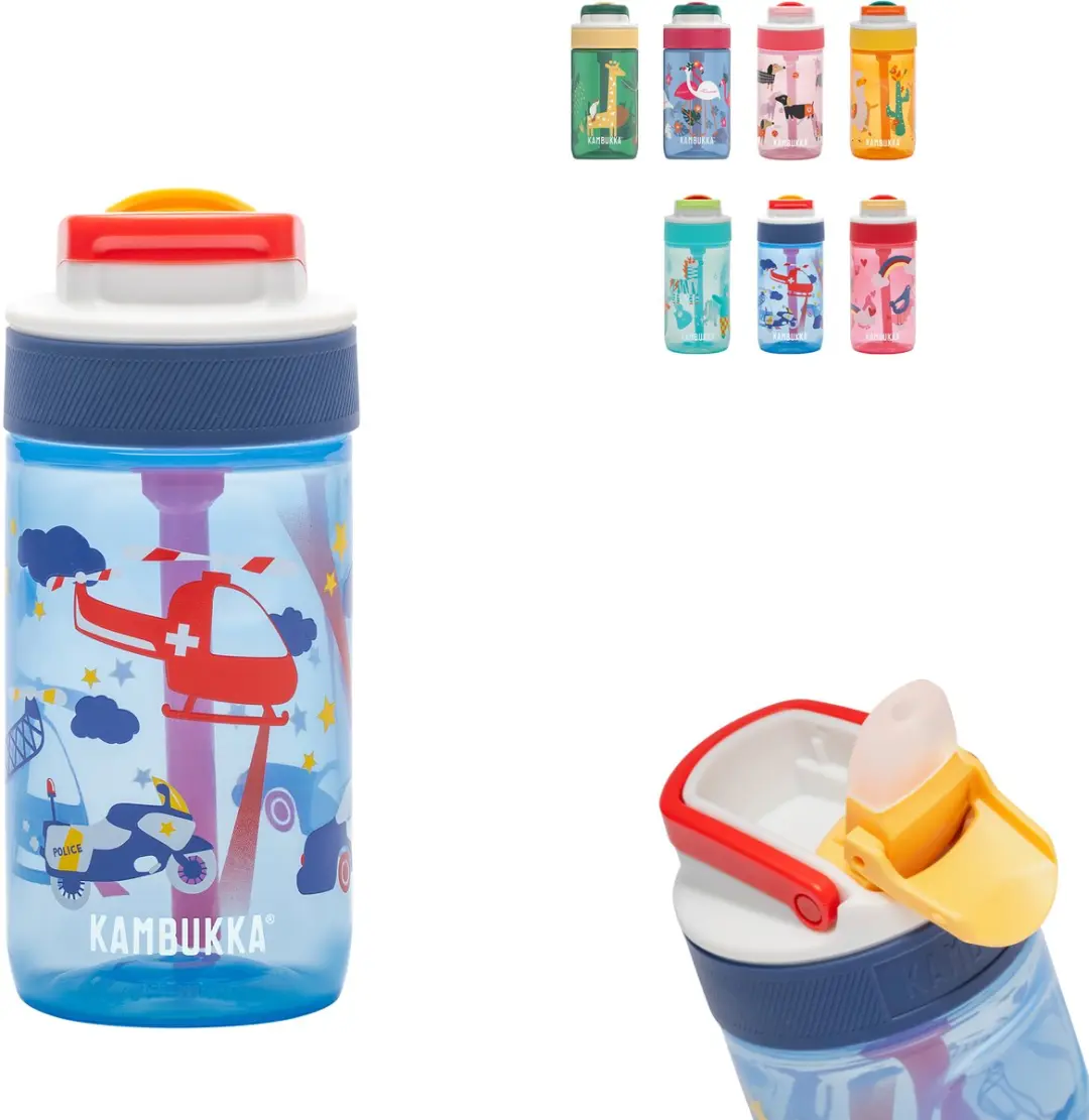 Kambukka Lagoon Drinkfles 400ml Blauw