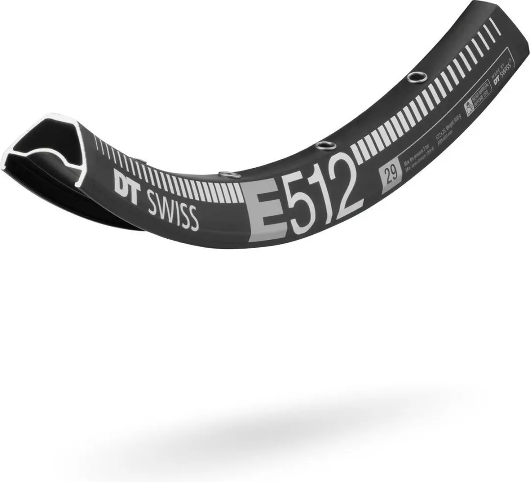 DT Swiss E 512 Disc velg zwart Uitvoering 32-gaats