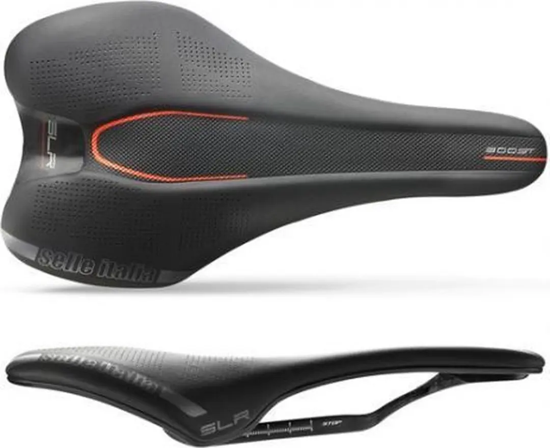 Selle Italia zadel SLR Boost Kit Carbonio carbon zwart L1