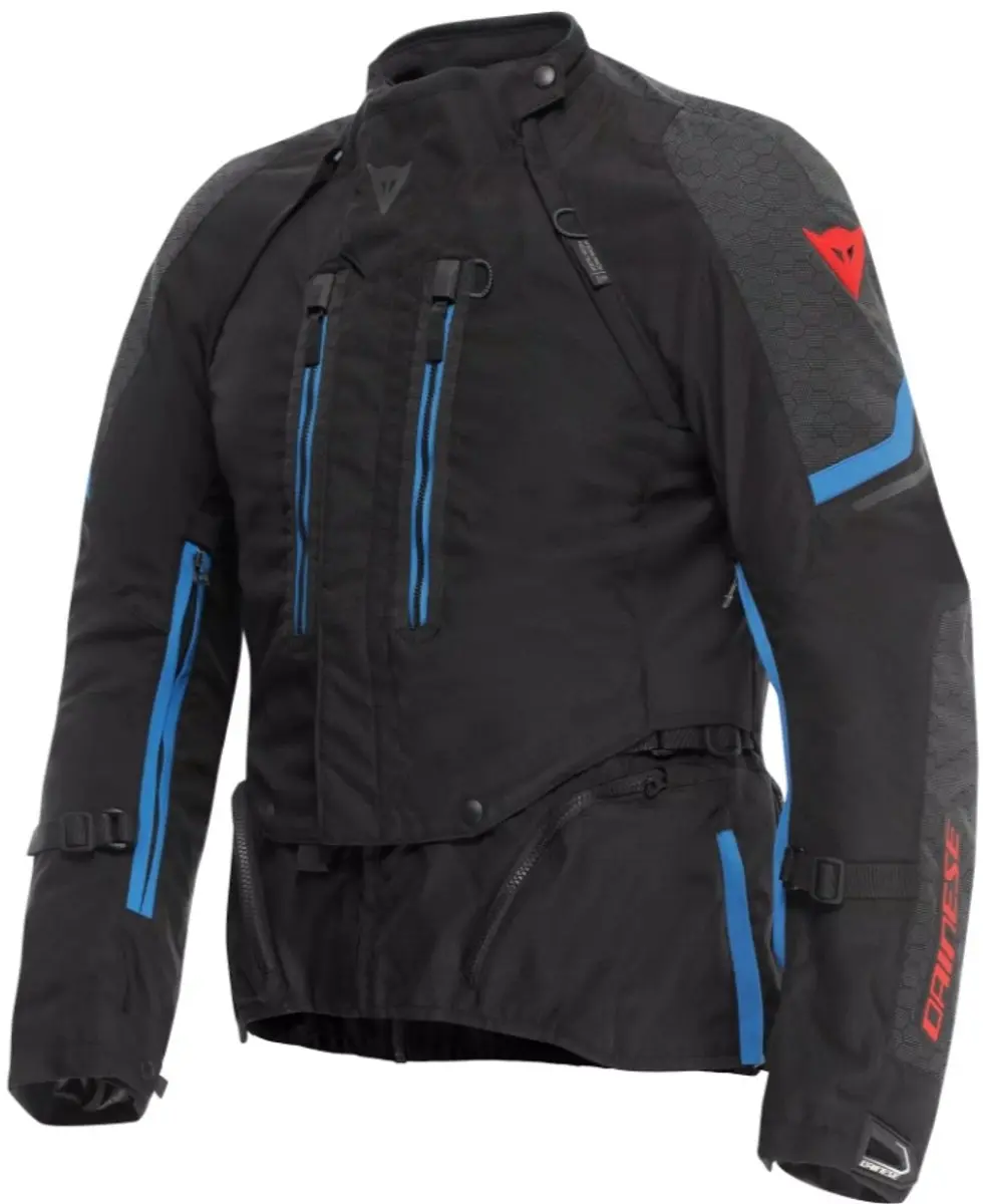 Dainese Super Adventure Absøluteshell™ Zwart Blauw Waterdichte Textiele Motor