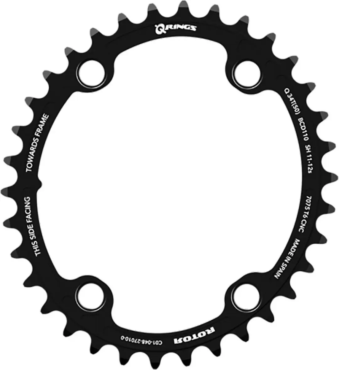 Rotor Q-rings 4b 110 BCD kettingblad 39T