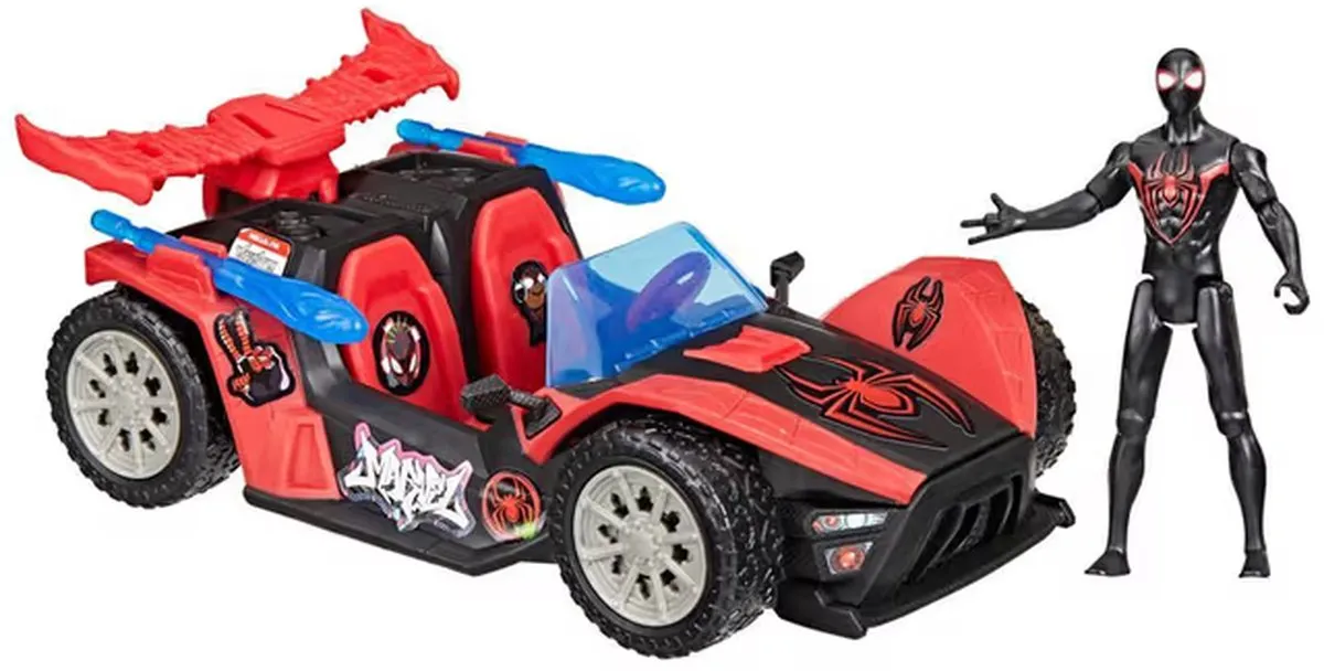 Spider-Man Venomversus Miles Remix Blast Racer G07365L0 - Zwart/Rood