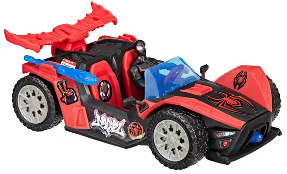 Spider-Man Venomversus Miles Remix Blast Racer G07365L0 - Zwart/Rood