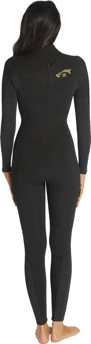 Billabong Synergy 5/4mm Rug Ritssluiting Wetsuit - Zwart - afbeelding 5 van 6