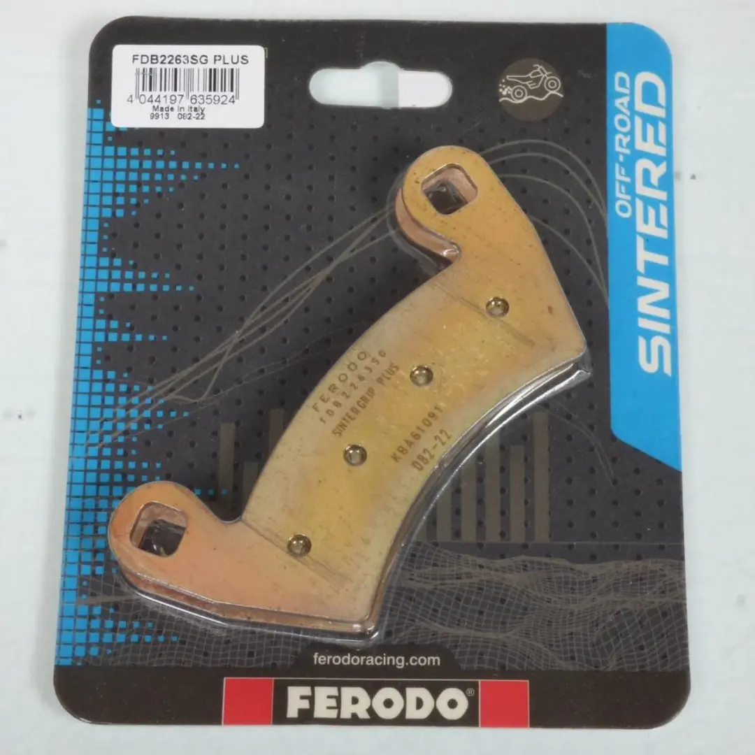 Plaquette de frein Ferodo pour Quad Polaris 500 Ranger 2011 à 2012 AV Neuf