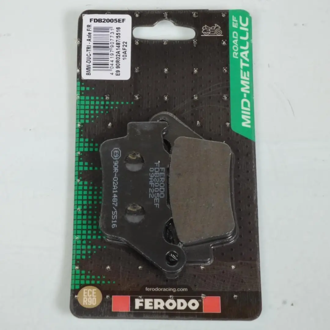 Plaquette de frein Ferodo pour Moto Husqvarna 900 Nuda R 2012 AR Neuf