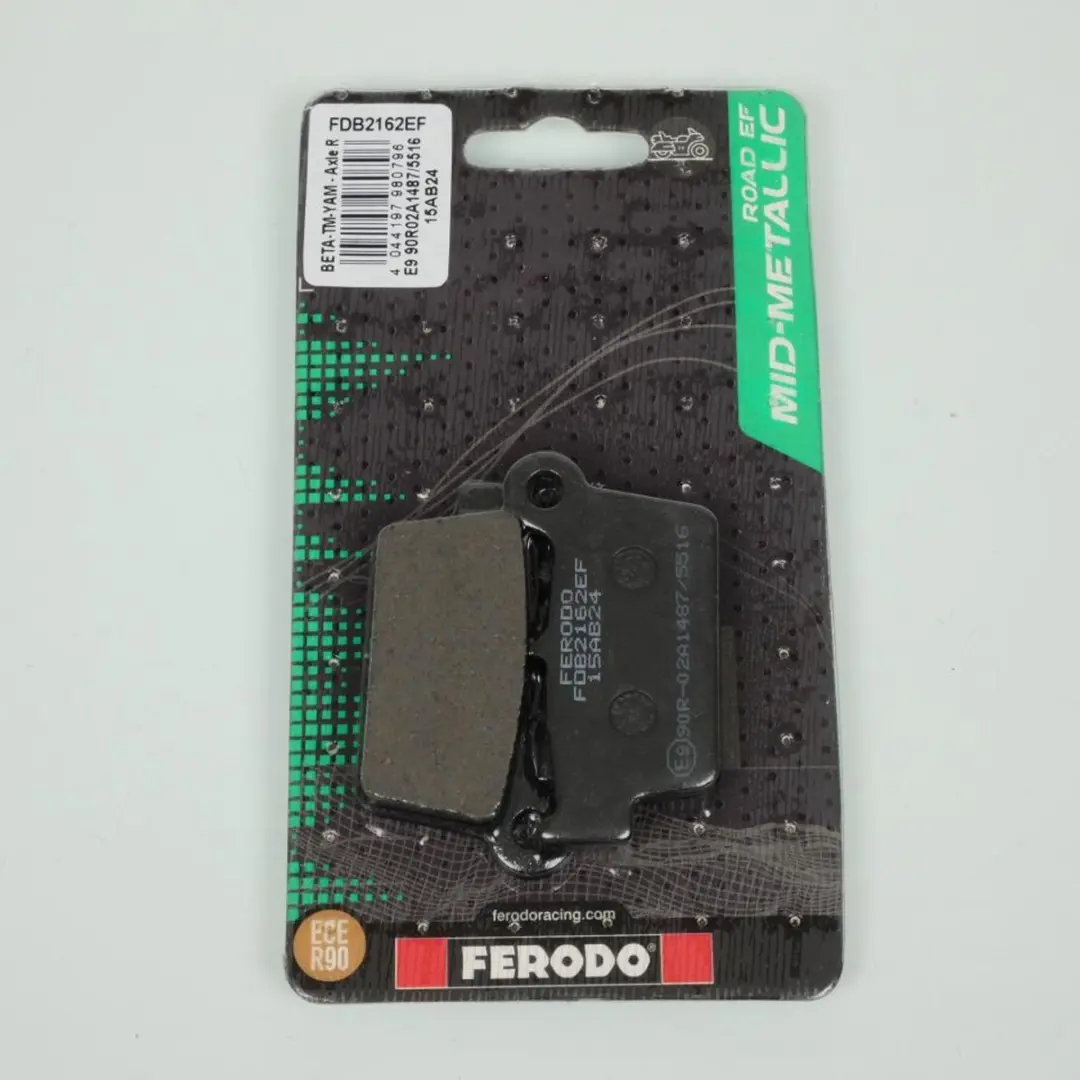 ferodo remblokje voor motorfiets beta 350 rr 4t 2011 tot 2023 ar nieuw