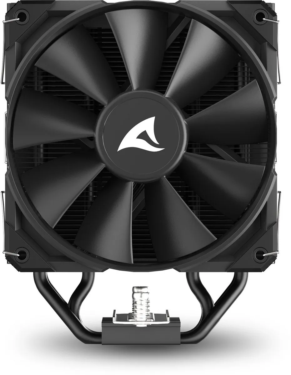 Sharkoon A40 Black CPU-koeler 12cm - 1800rpm - 4 Heatpipes