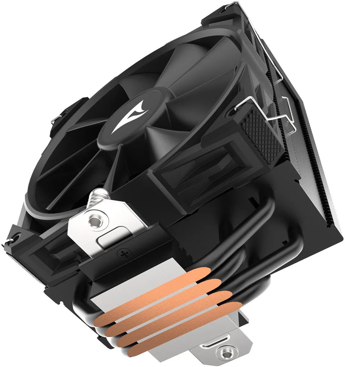 Sharkoon A40 Black CPU-koeler 12cm - 1800rpm - 4 Heatpipes