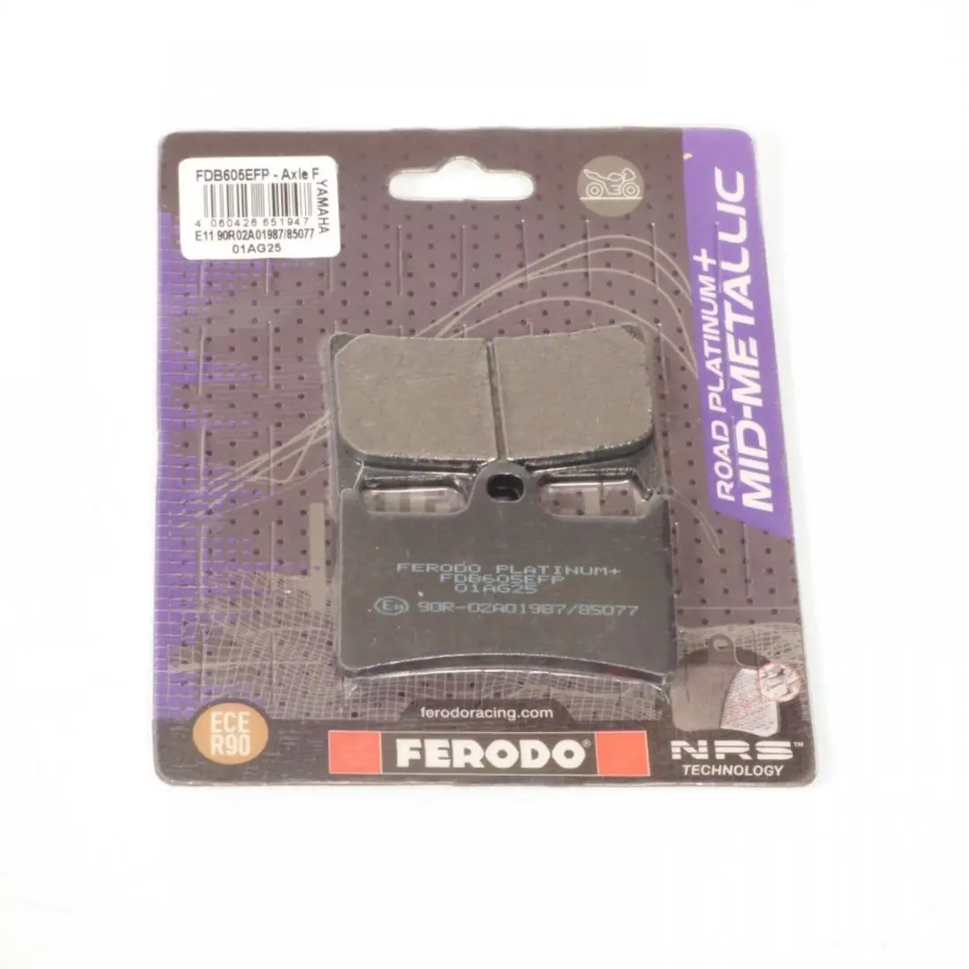 Plaquette de frein Ferodo pour Moto Yamaha 1700 MT-01 2005 à 2006 AVG / AVD Neu