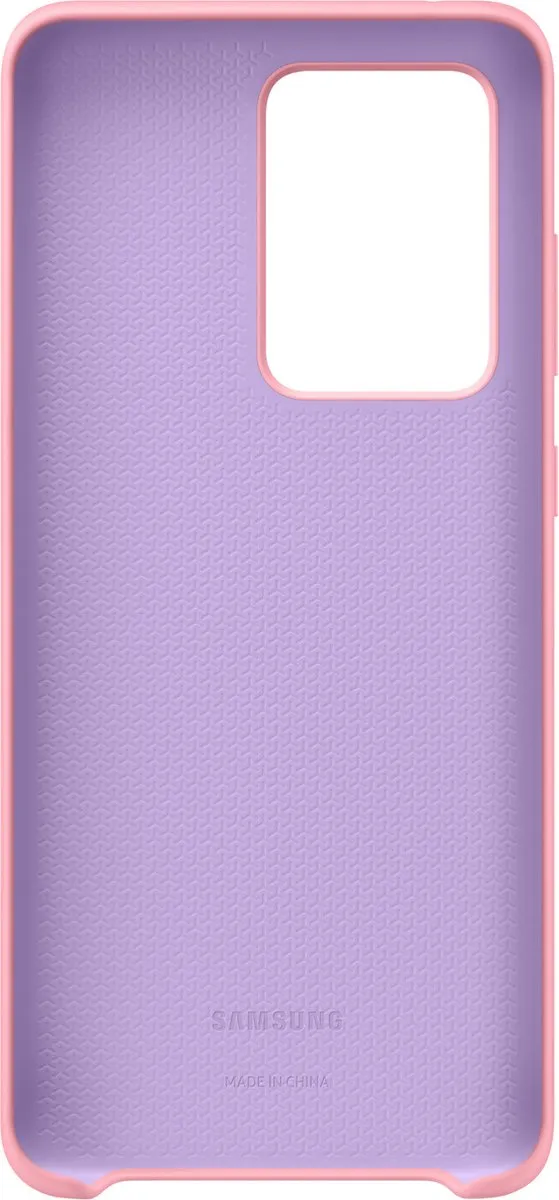 Samsung Silicone Cover Galaxy S20 Ultra - Roze