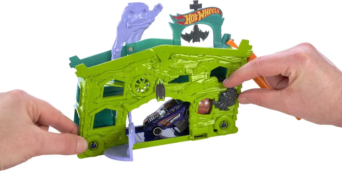 Hot Wheels Ghost Garage Racebaan FJN38 - Meerkleurig