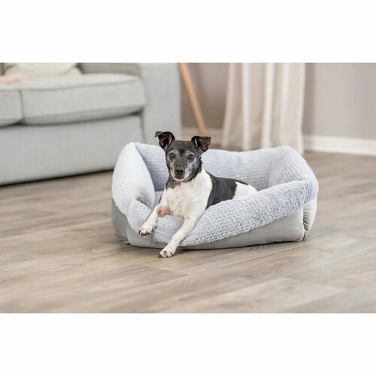 Trixie Hondenmand Xmas Livia Grijs 100x70cm - afbeelding 5 van 6