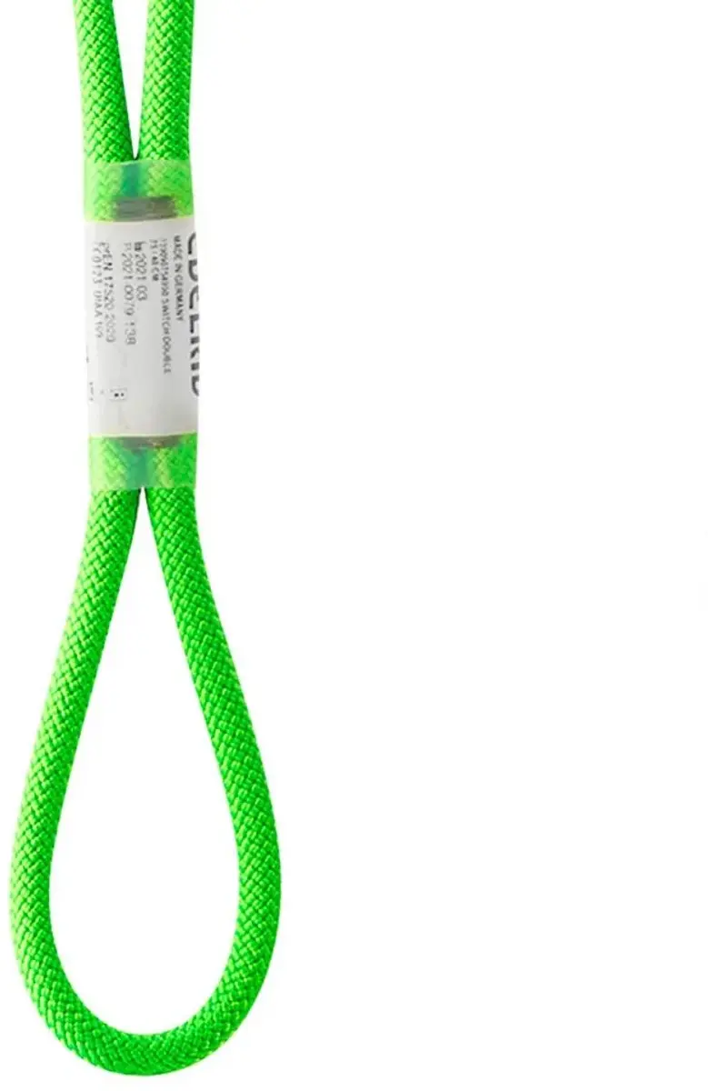 Edelrid Switch Double Paalriem Neon Green 75cm - afbeelding 2 van 5