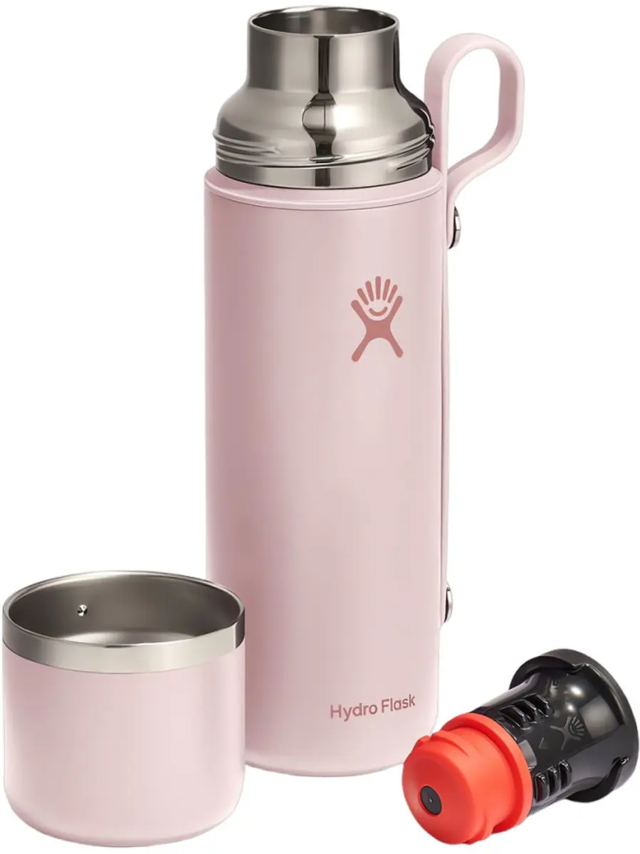 Hydro Flask Hot Flask & Cup 828ml Roze - afbeelding 6 van 6