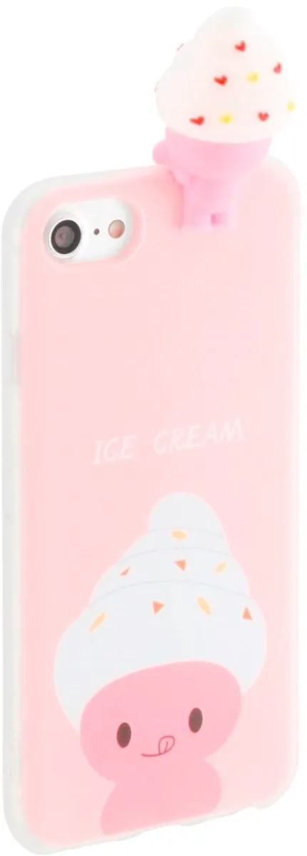Hama Ice Cream Hoes Roze - iPhone 6/6s