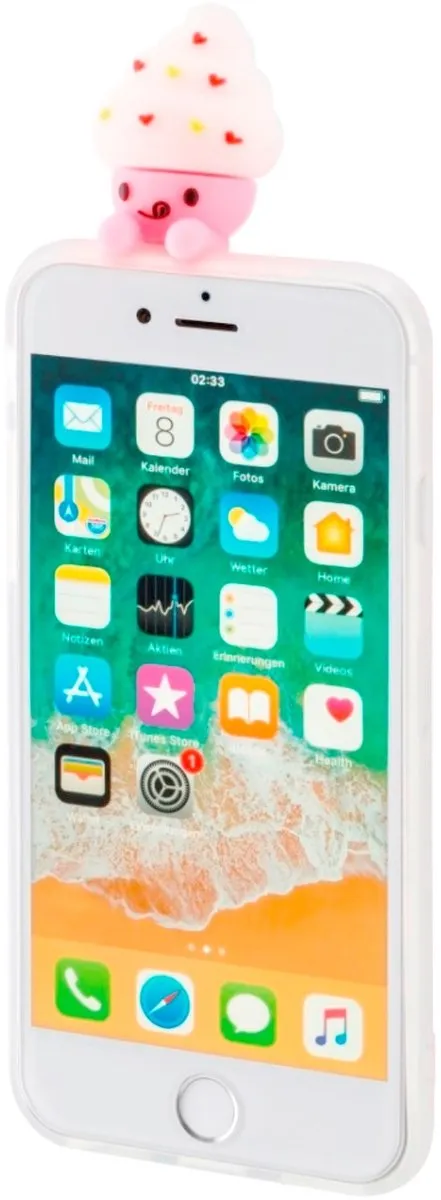 Hama Ice Cream Hoes Roze - iPhone 6/6s