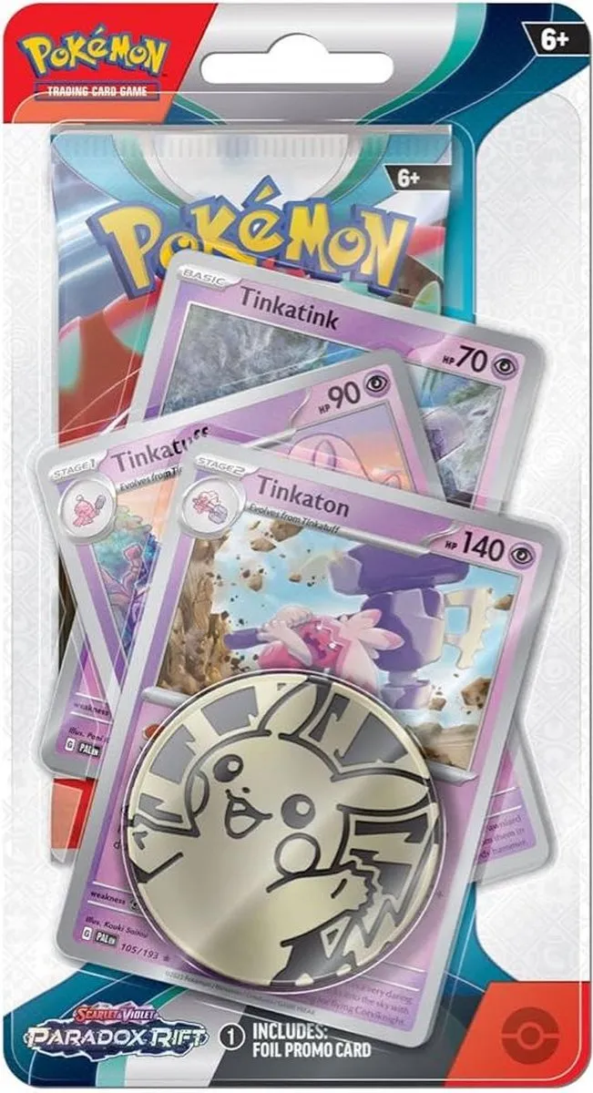 Pokémon Scarlet & Violet Paradox Rift Tinkaton - POK-187-85411 - afbeelding 3 van 3