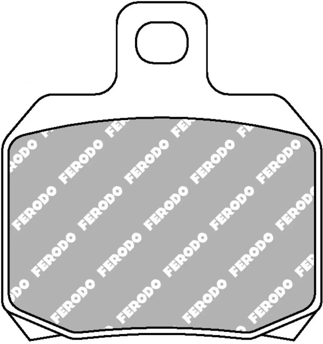 Plaquette de frein Ferodo pour Moto Benelli 600 BN i 2014 à 2017 AR Neuf