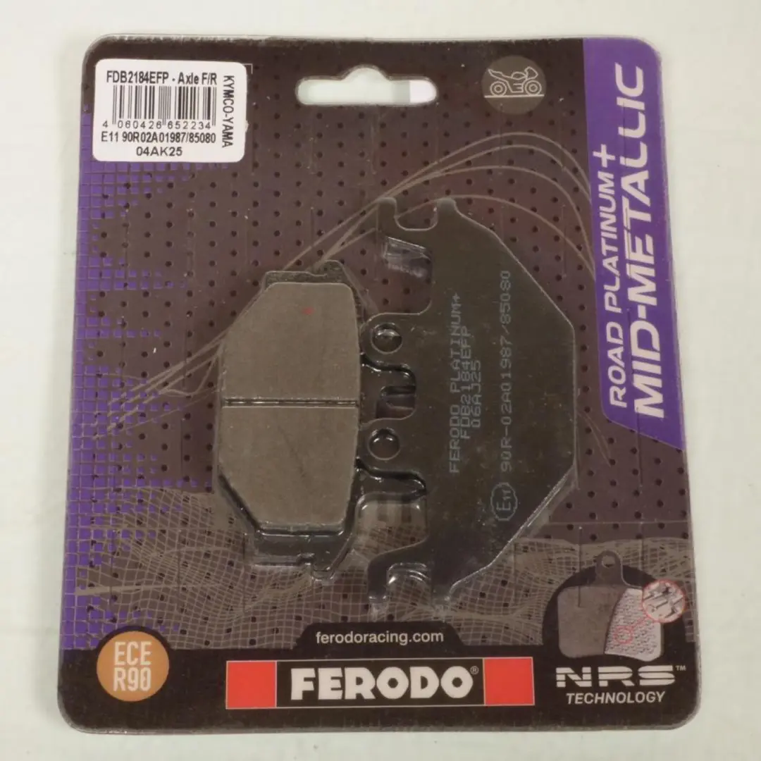 Plaquette de frein Ferodo pour Quad TGB 550 Target Irs 2010 à 2011 AVG / AVD Ne