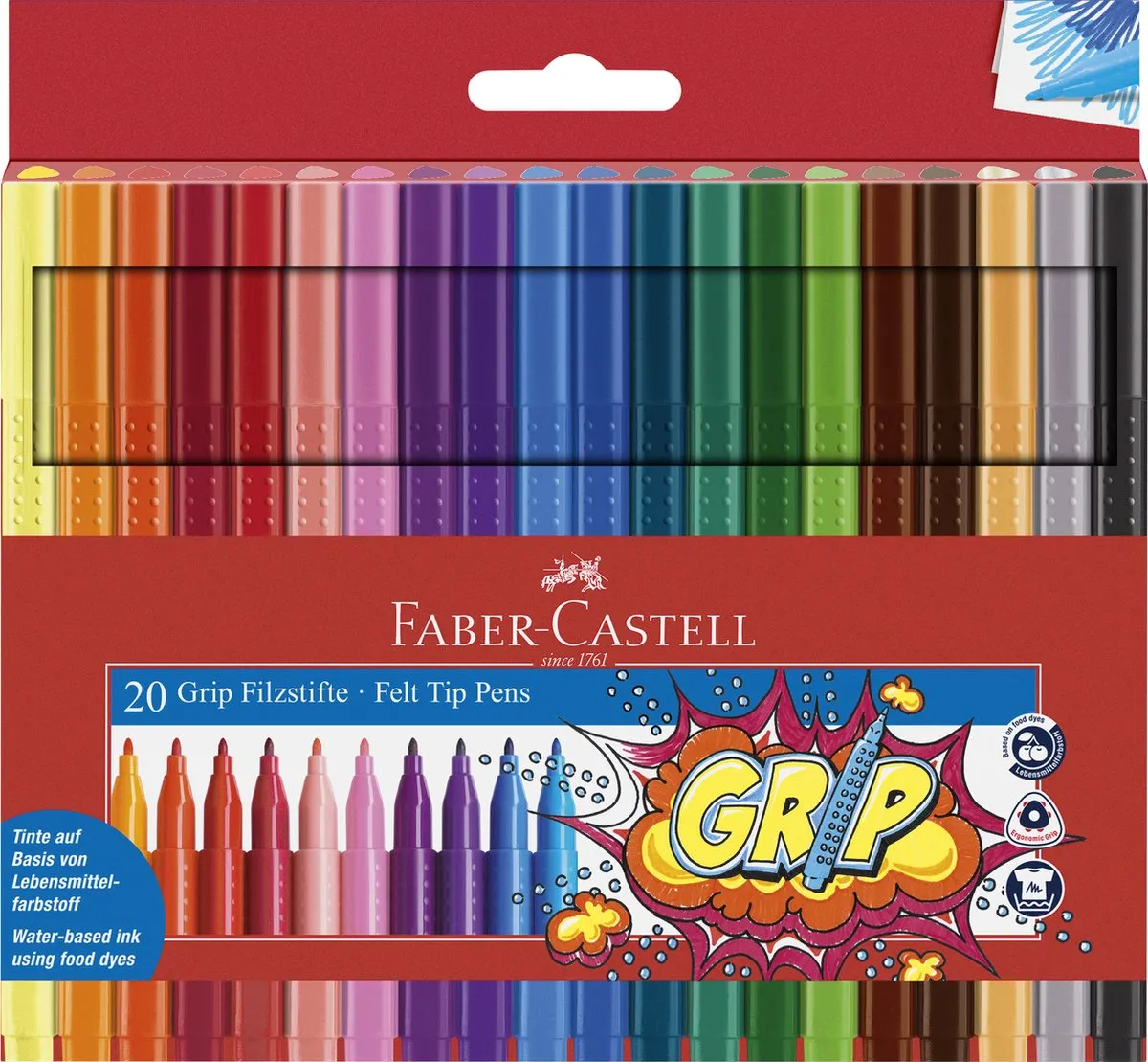 Faber-Castell Grip Colour Viltstiften