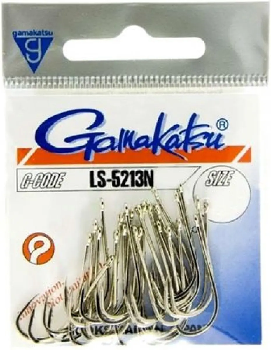 Gamakatsu LS-5213N Haak 1/0 - 10 Stuks - afbeelding 5 van 6