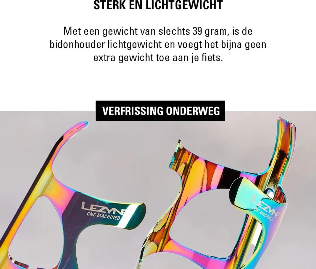 Lezyne CNC Flessenkooi Metallic - afbeelding 4 van 6