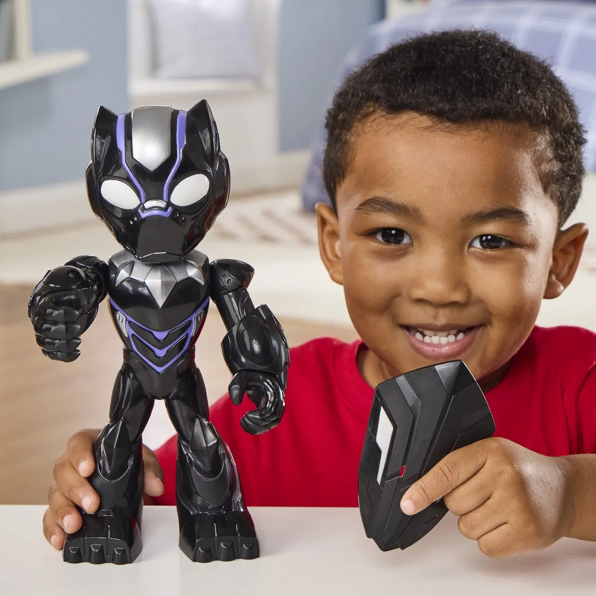 Marvel Iron Man & Black Panther Actiefiguur 23cm - Zwart