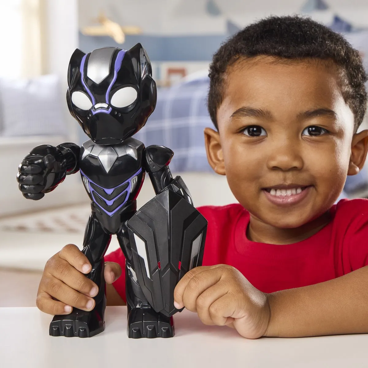 Marvel Iron Man & Black Panther Actiefiguur 23cm - Zwart