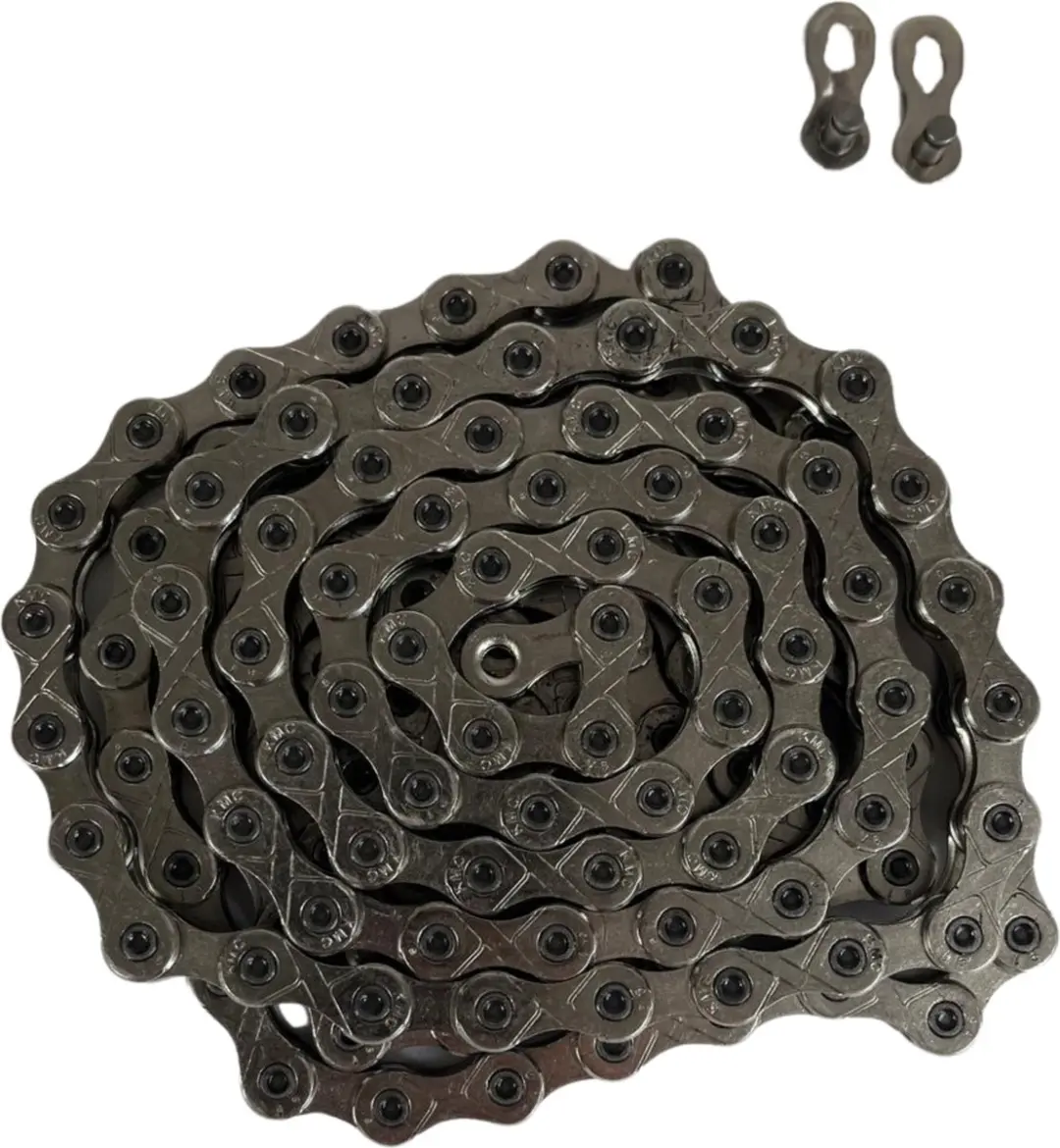 KMC Single speed X1 Silver, 146 links
