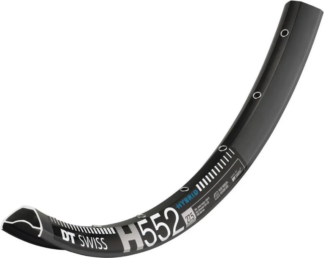 DT Swiss H 552 Hybrid Rim 29", zwart Uitvoering 32H