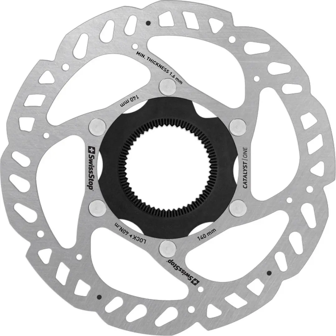 SwissStop Catalyst One Remschijf 140mm Centerlock