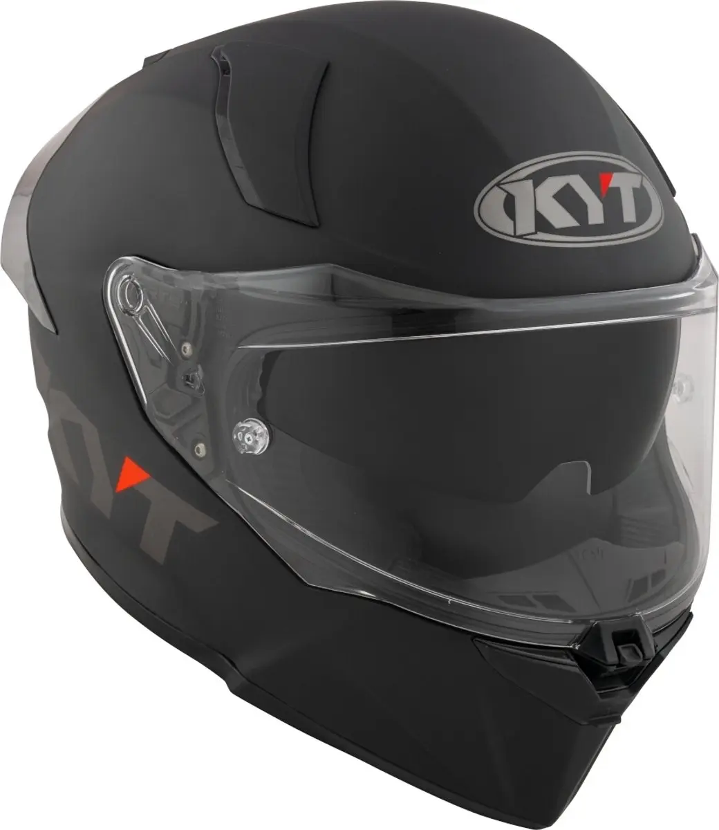 KYT R2R Plain Mat Zwart Integraalhelm - afbeelding 4 van 6