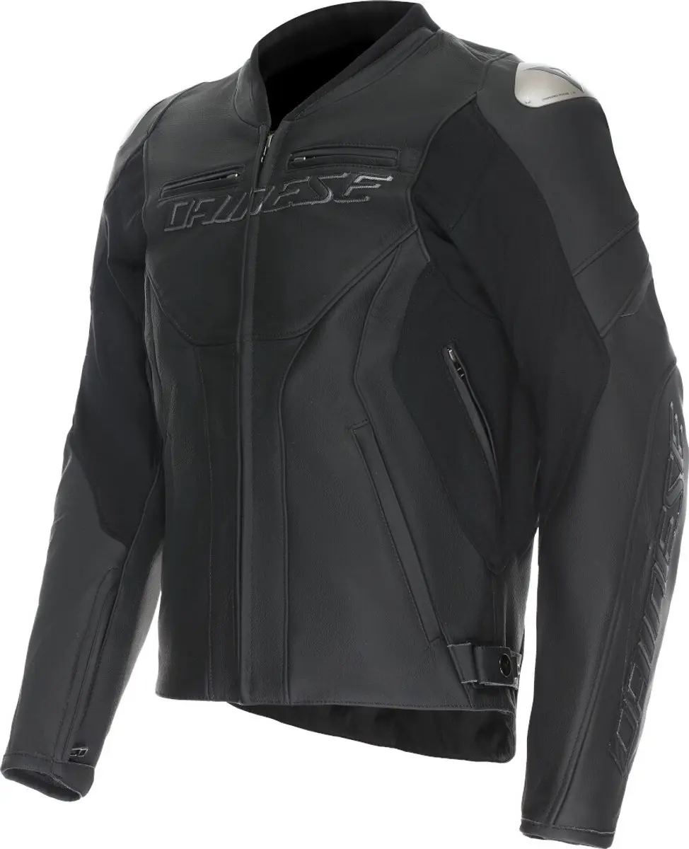 Dainese Racing 5 Zwart Leren Motorjas