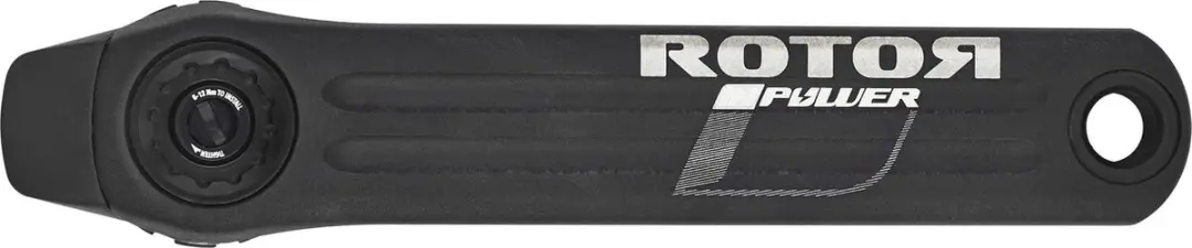 Rotor Inpower Road Crankarmen DM, zwart Pedaalarmlengte 170mm