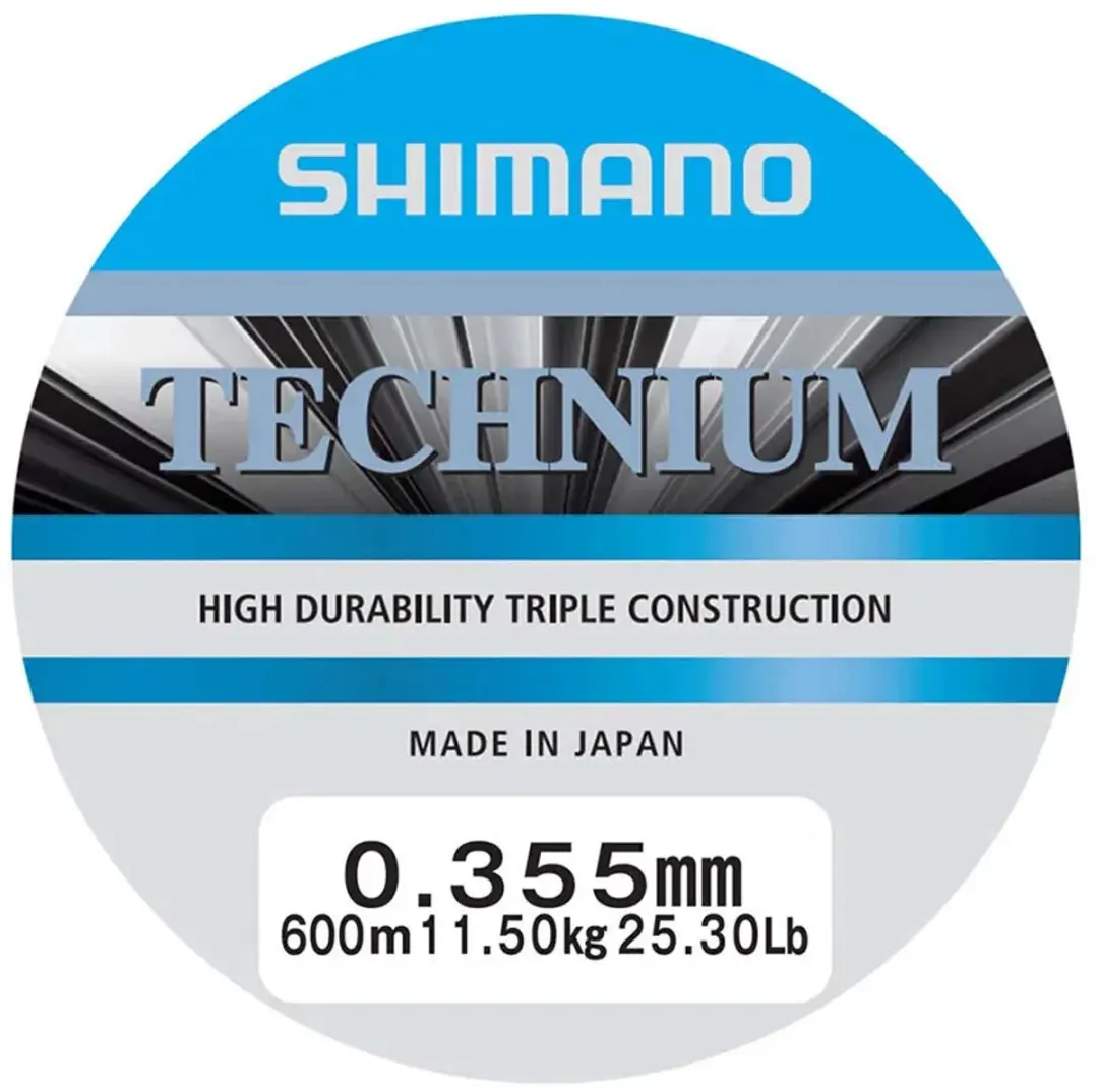 Shimano Fishing Technium A Monofilament 600 M Transparant 0.355 mm