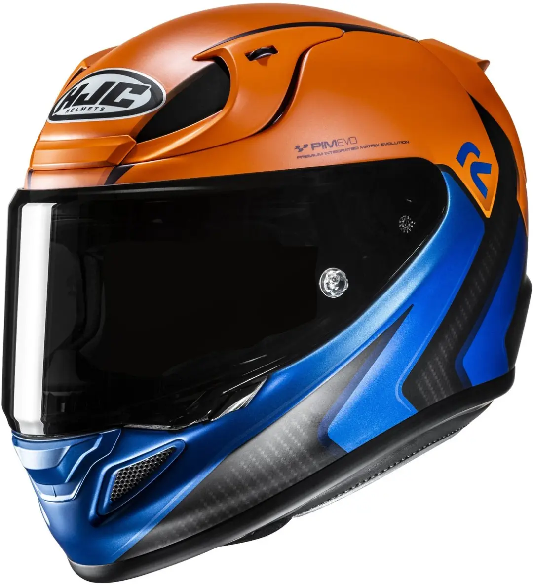 HJC RPHA 12 Kos Blauw Oranje Integraalhelm