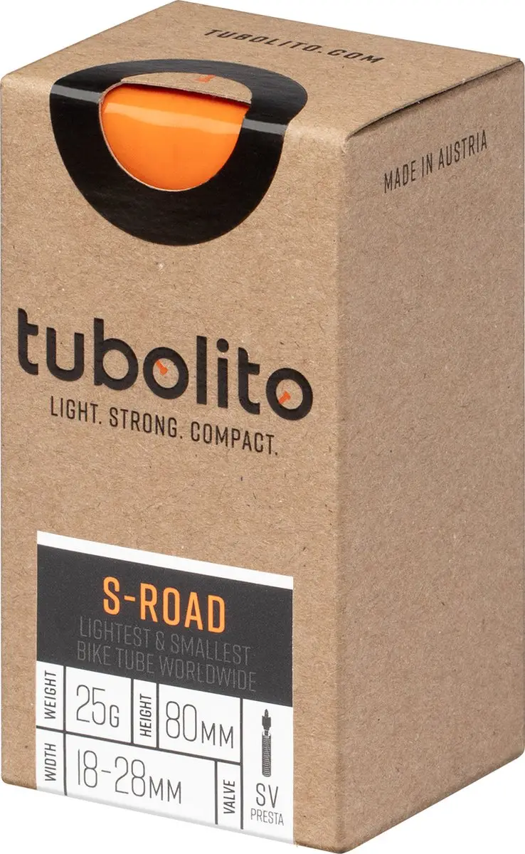 Tubolito S-Tubo Road 700C 42mm - Oranje - afbeelding 5 van 6