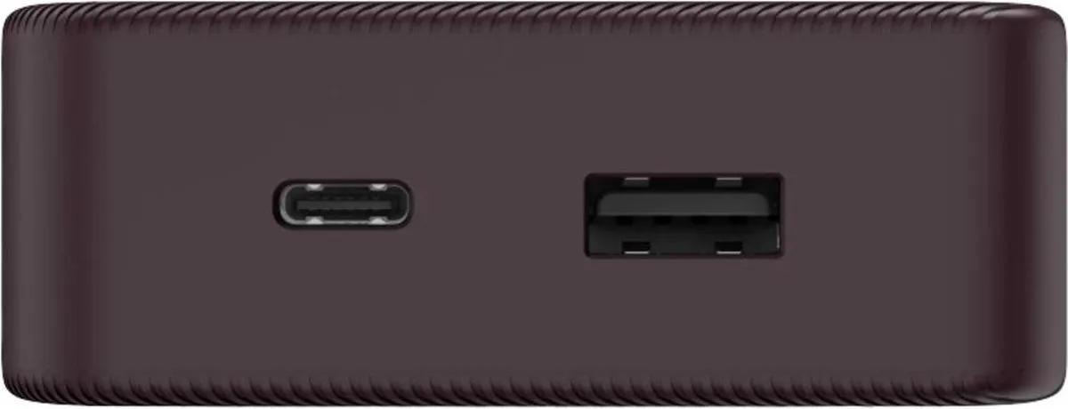 Hama Powerbank 20000mAh 15W - 2x USB - Pruim - afbeelding 6 van 6